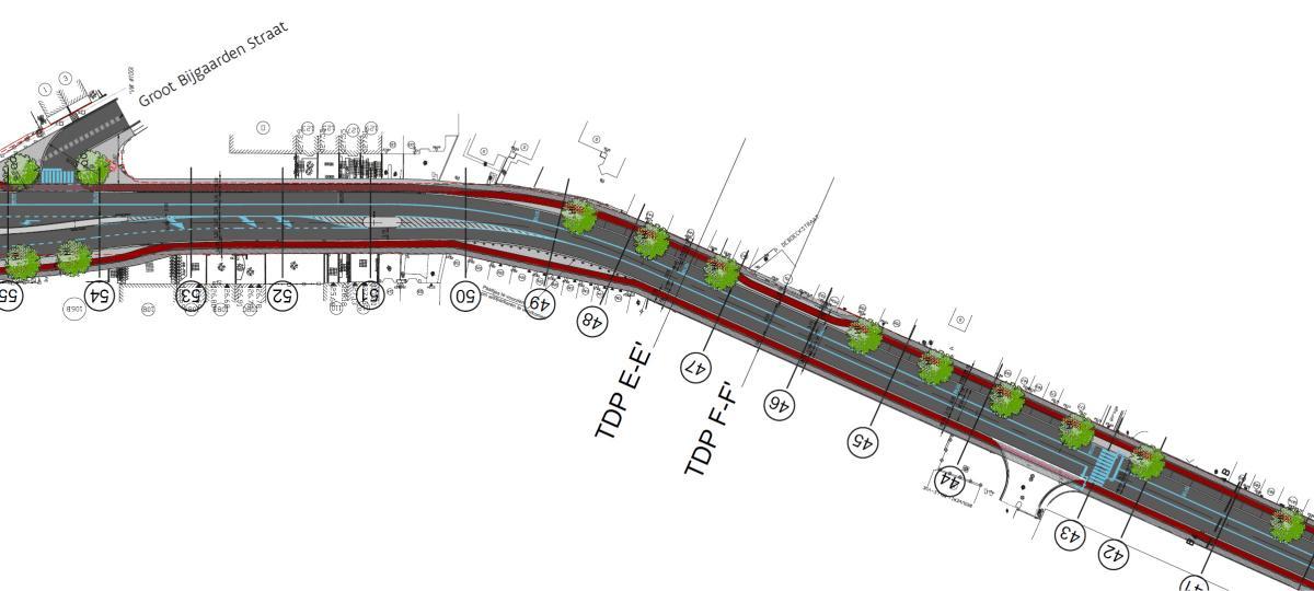 Herinrichting Bergensesteenweg - fase5a - tussen de Frans Baesstraat en de Groot-Bijgaardenstraat