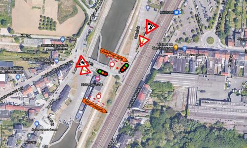 Aanpassingen signalisatie fietssnelweg Ruisbroek
