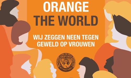Sint-Pieters-Leeuw steunt campagne Orange The World